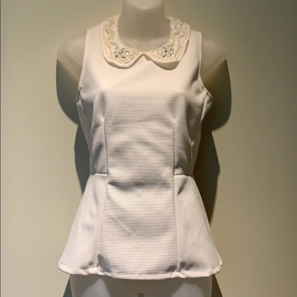 American Rag Peplum Shirt size XS